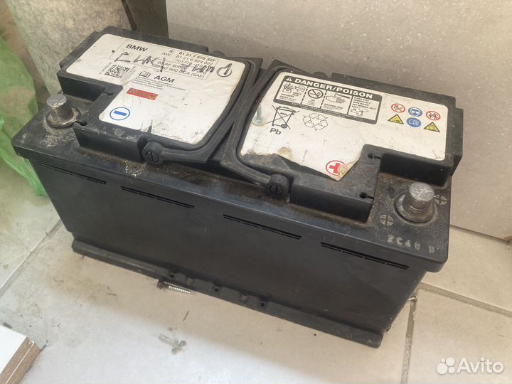 Аккумулятор bmw AGM 90Ah