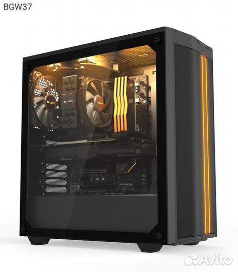 Корпус be quiet pure base 500DX Miditower Без бп