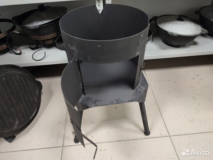 Казан и печь