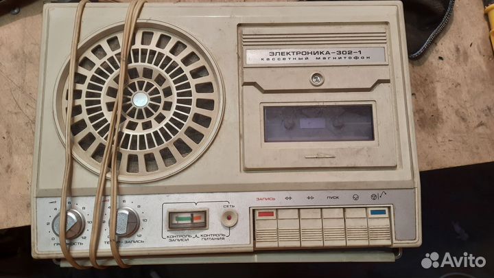 Магнитофон электроника 302-1