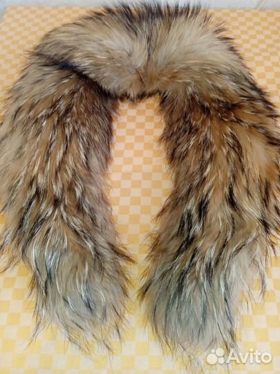 Меховой воротник лиса