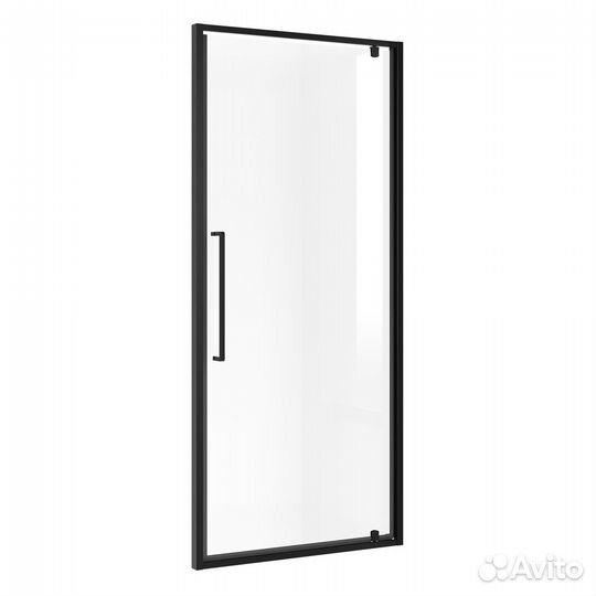 Душевая дверь Niagara Nova NG-85-9AB 90 стекло прозрачное/профиль черный матовый