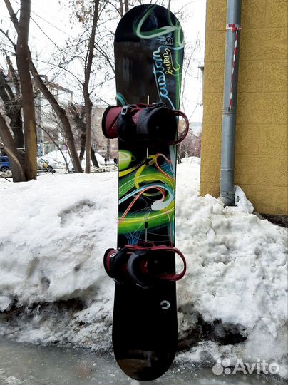 Сноуборд Burton Custom 167W б/у + Крепления Burton