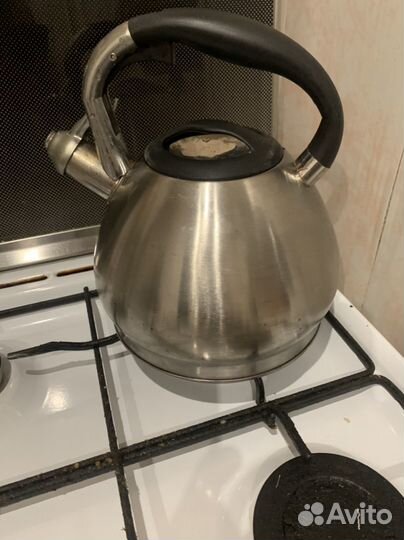 Чайник со свистком Hoven 3 л, чайник эмаль 2л