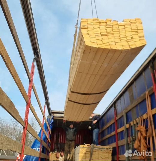 Доска обрезная 50х150х6000