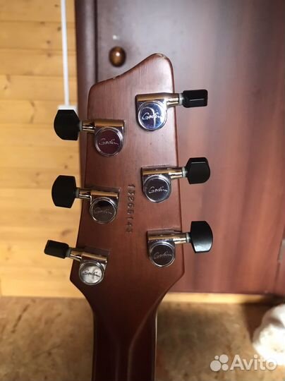 Электрогитара Godin lightburst flame