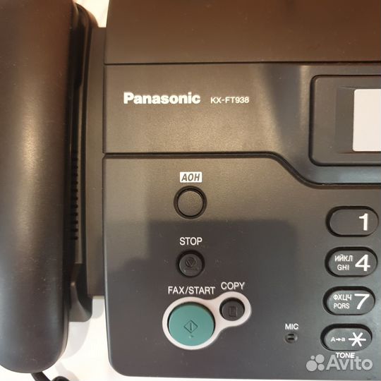 Продам факс Panasonic KX-FT938RU (FAX)