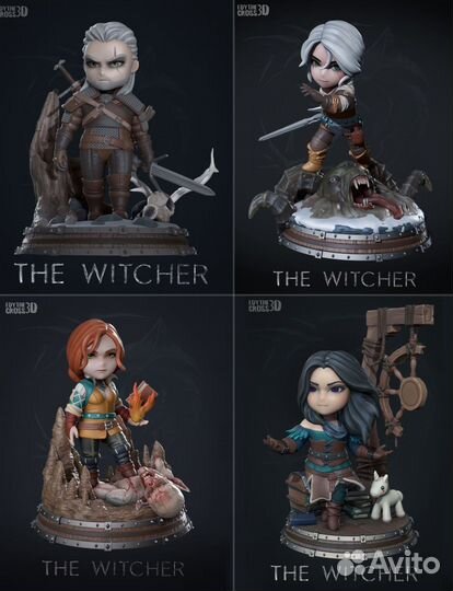 Фигурки ведьмак
