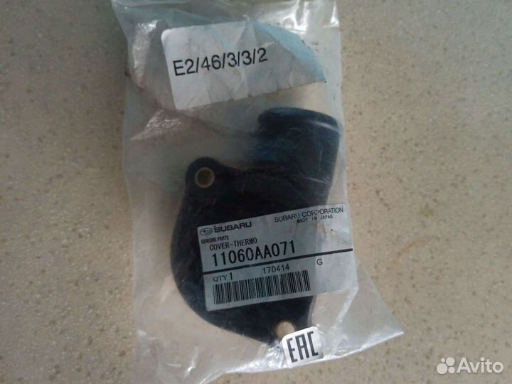 Корпус термостата subaru