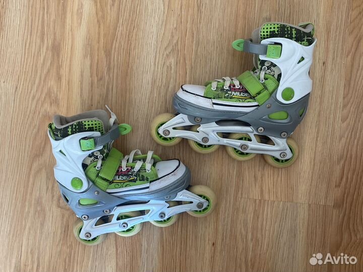 Ролики раздвижные коньки
