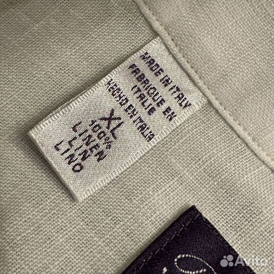 Льняная рубашка Polo Ralph Lauren Purple Label