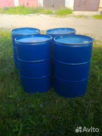 Бочки чистые пластиковые и металл бочки 200л