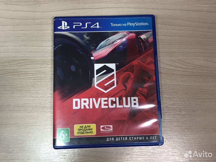 Диск DriveClub для PS4