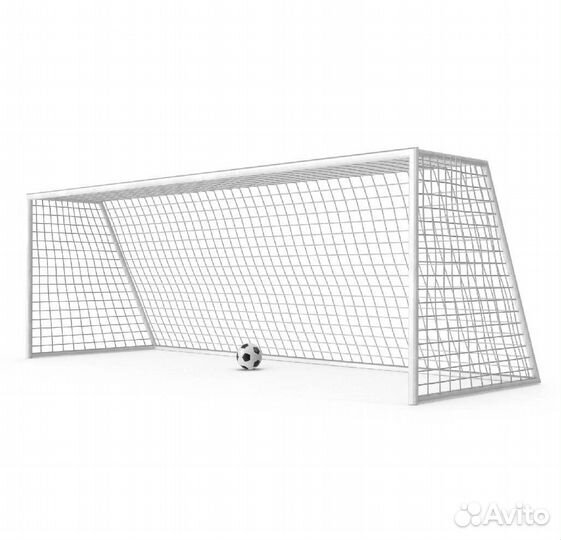 Сетка для футбольных ворот 7,5*2,5 м нить 3,0 мм