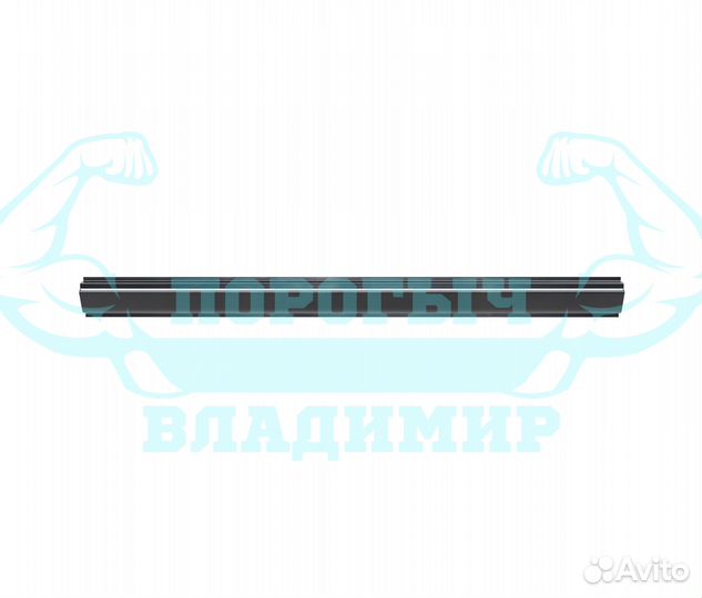 Порог Toyota Mark X30 внутренние левый