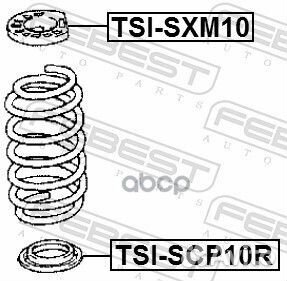 TSI-SCP10R проставка задней пружины нижняя Toy