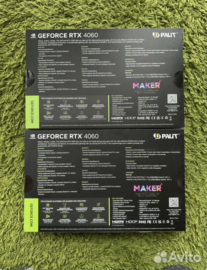 Видеокарта Palit nvidia GeForce RTX 4060 dual