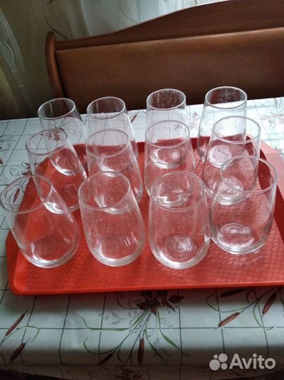 Стаканы, Стекло с двойным дном