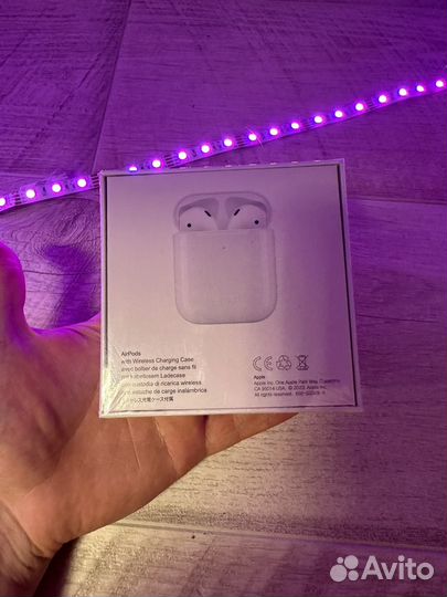 Оригинал наушники apple airpods 2