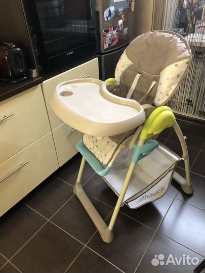 Стульчик для кормления + шезлонг фирмы Hauck