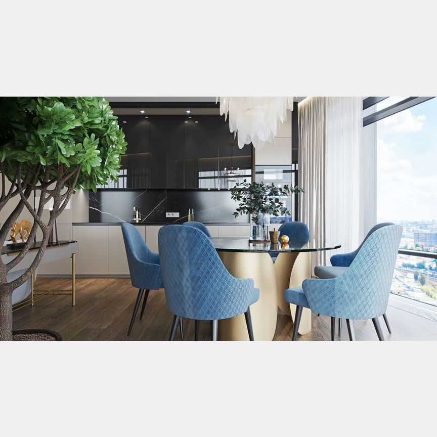 4-к. квартира, 107 м², 19/39 эт.