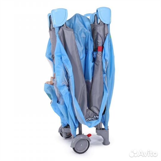 Прокат от Супермамы Кровать-манеж Babyton Blue bus