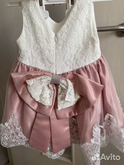 Платье для девочки 86-92