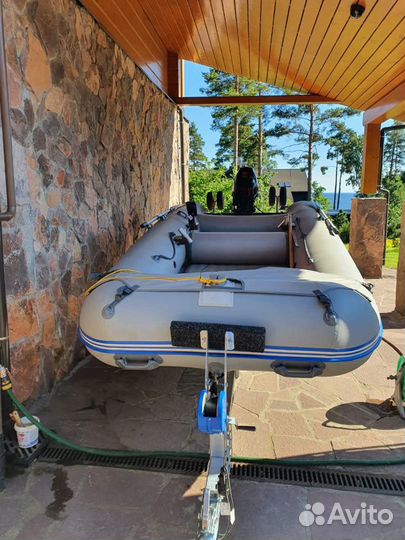 Моторная лодка пвх Братан 430К с мотором Suzuki