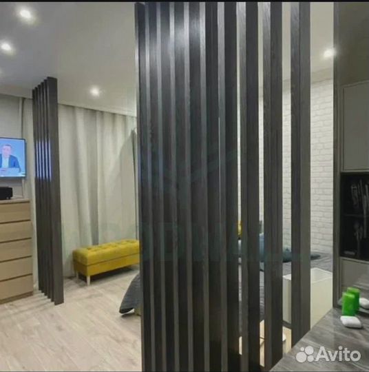 Декоративные реечные перегородки мдф