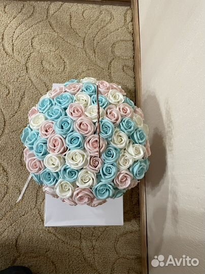 Мыльные розы букеты