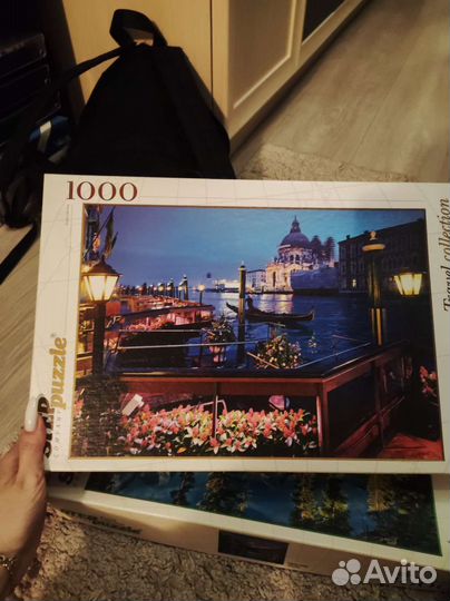 Пазлы на 500 и 1000 элементов