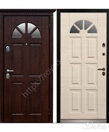 Уличная входная дверь с терморазрывом 461