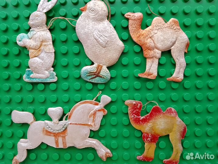 Елочные игрушки СССР