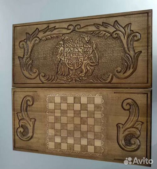 Нарды ручной работы резные