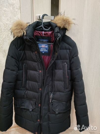Куртка зимняя мужская б/у 46-48