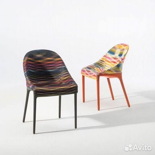 Стул Eleganza ela Италия Kartell красн