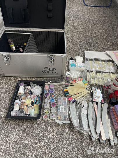 Набор гель лаков баз и гелей для маникюра