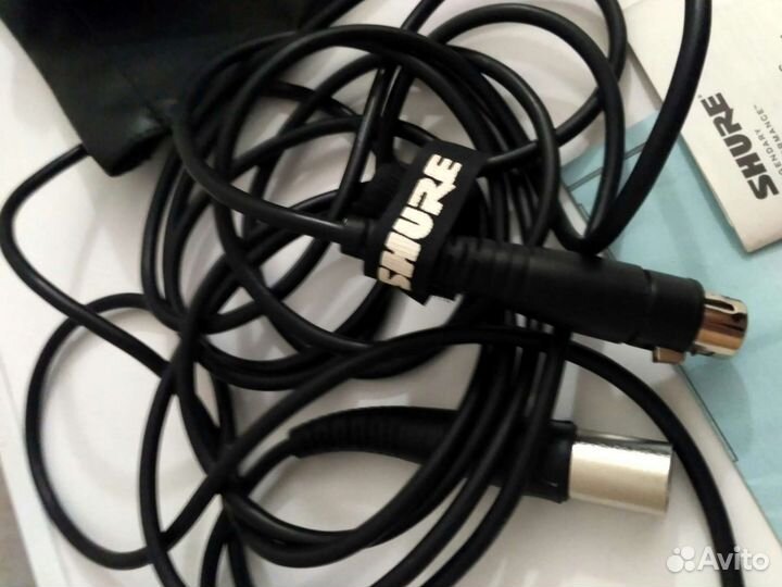 Микрофон shure PGA 58 со стойкой