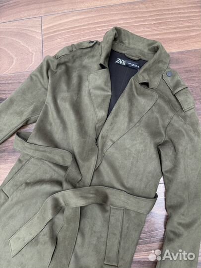 Тренч женский zara