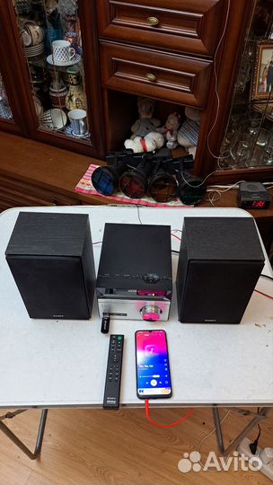 Муз.центр Sony Мр3.Флешка. Как новый.Звук Super