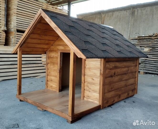 Будка из дерева от производителя