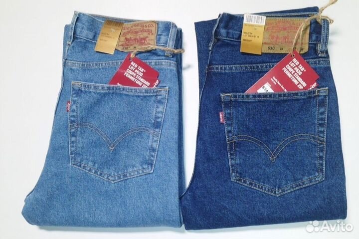 Джинсы Levi's 630(Broken Twill Елка. W:31-38)