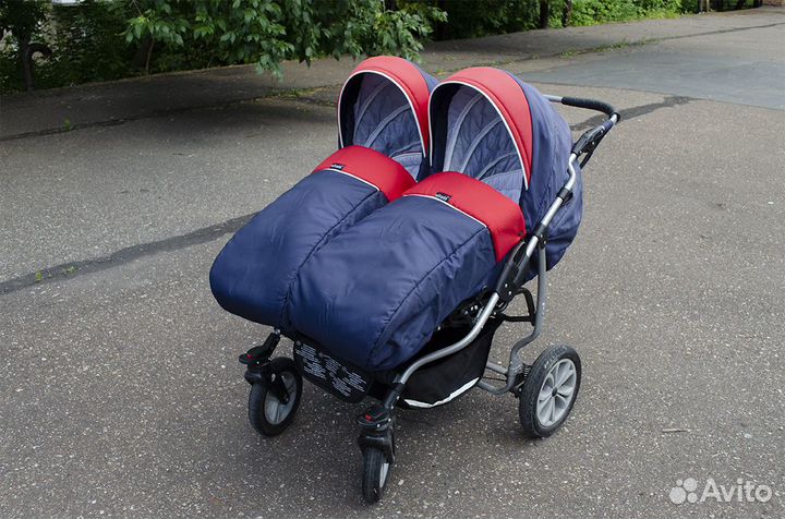Коляска для двойни Mikado Duet 2 в 1