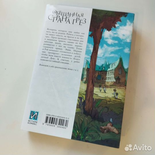 Книга аниме обещанная страна грëз