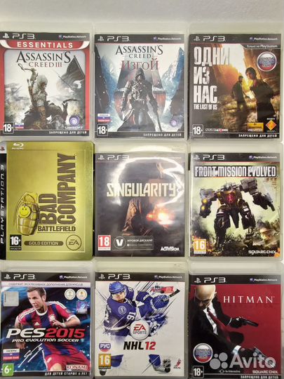 Лицензионные игры для PS3. Цены в прайсе