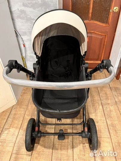 Коляска 2 в 1 эко кожа