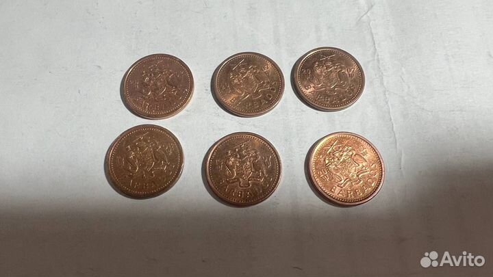 Монеты Барбадос старые