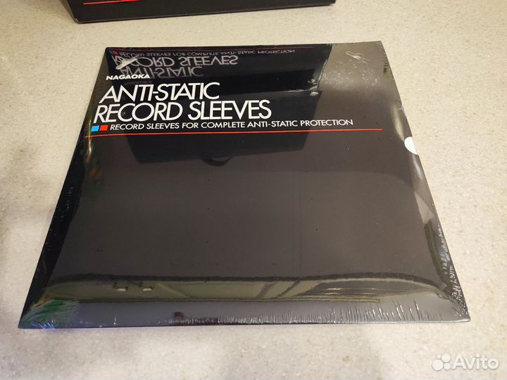 Антистатические пакеты для пластинок Nagaoka RS-LP