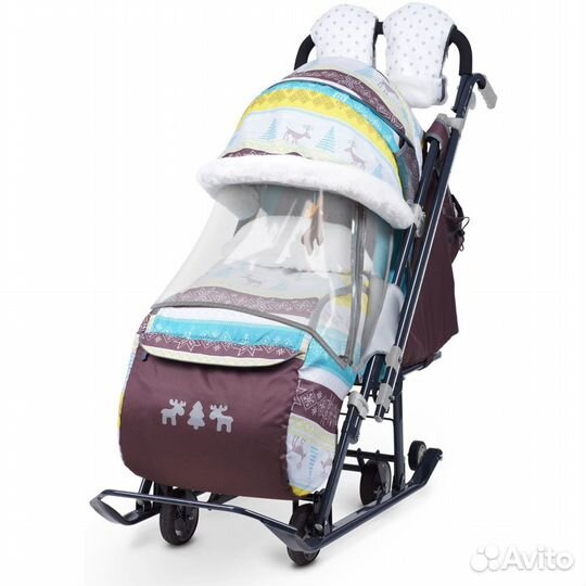Санки коляска Nika 7-3