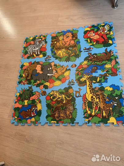 Коврик пазл